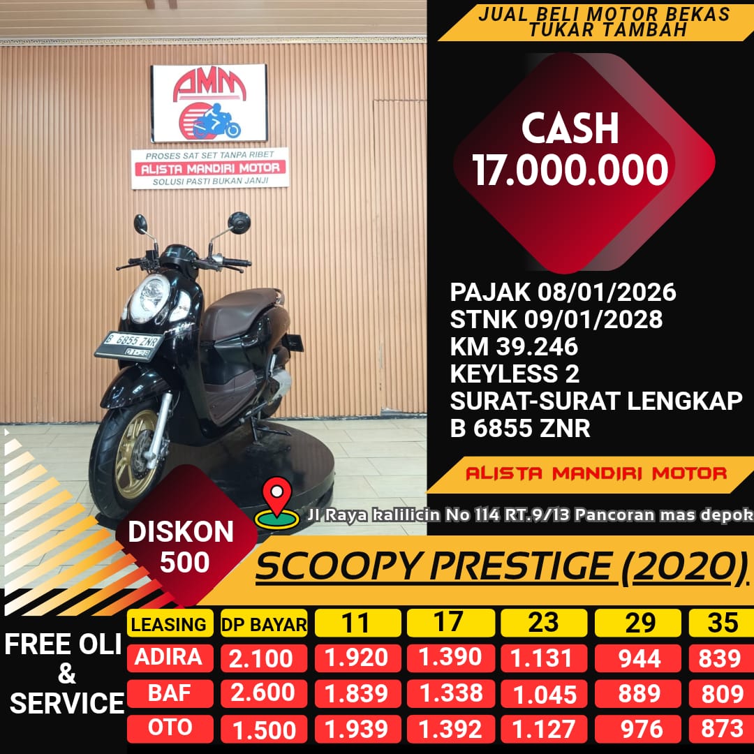 SCOOPY PRESTIGE